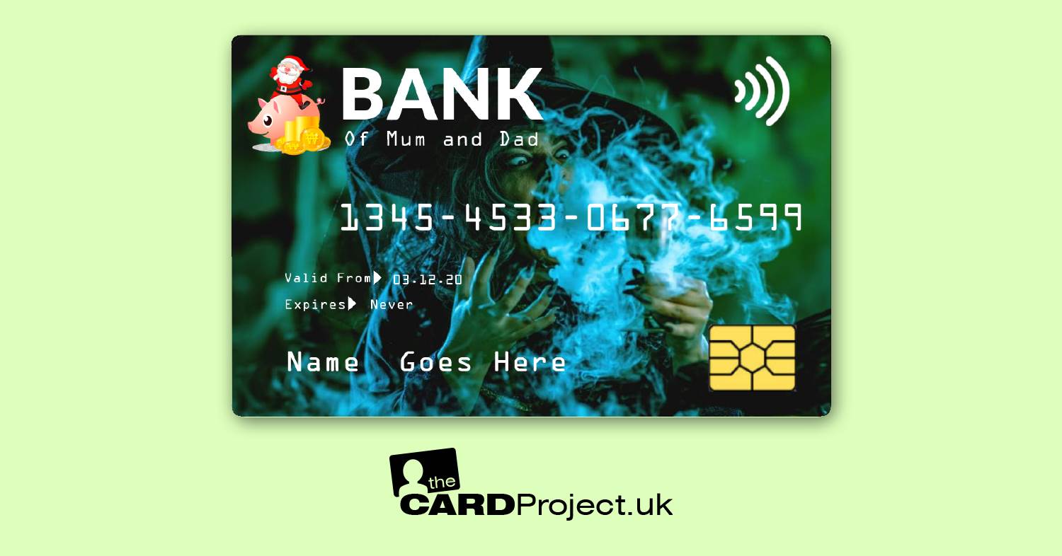 Halloween Witch Toy Credit Card